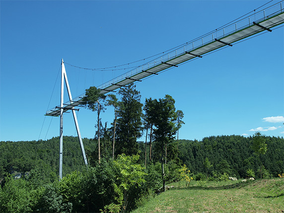 Aussichtsbrücke Pottenstein